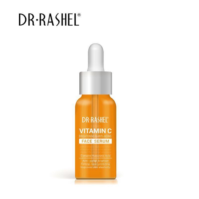DR.RASHEL Vitamin C Face Serum – Brightening & Anti-Aging with Hyaluronic Acid