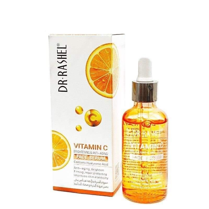 DR.RASHEL Vitamin C Face Serum – Brightening & Anti-Aging with Hyaluronic Acid